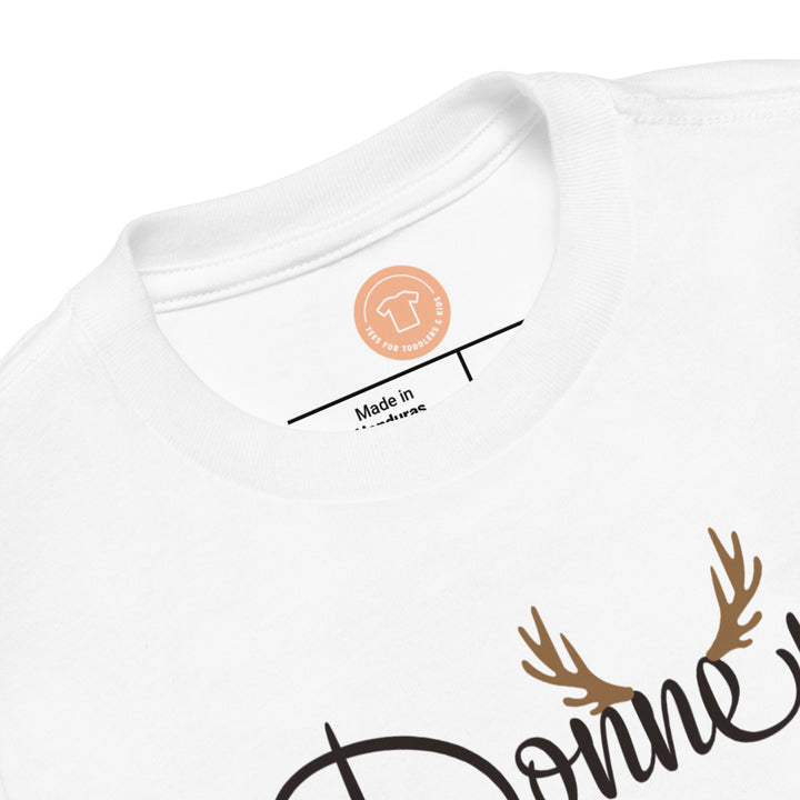 Donner. Short Sleeve T Shirts For Toddlers And Kids. - TeesForToddlersandKids -  t-shirt - christmas, holidays - donner-short-sleeve-t-shirts-for-toddlers-and-kids