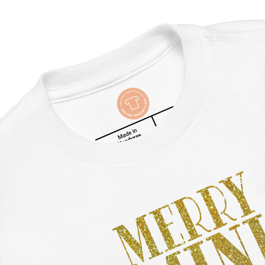 Merry Mini. Short Sleeve T Shirts For Toddlers And Kids. - TeesForToddlersandKids -  t-shirt - christmas, holidays - merry-mini-short-sleeve-t-shirts-for-toddlers-and-kids