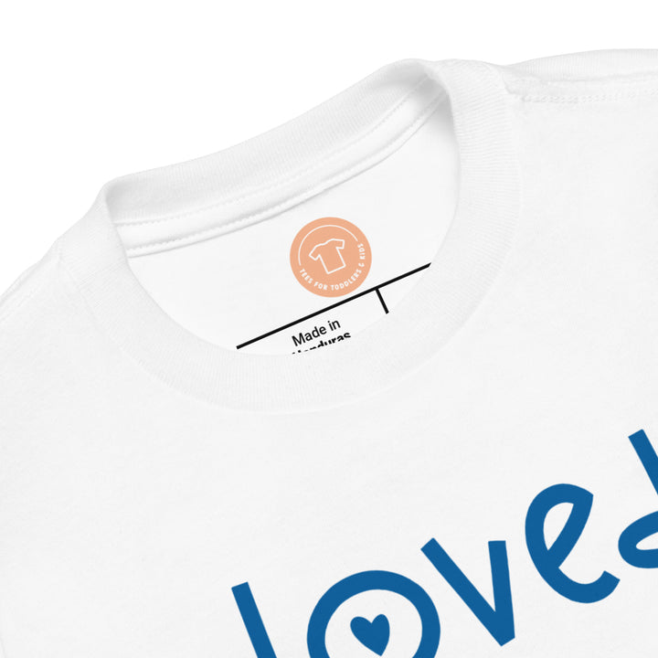 Loved Loply. Short Sleeve T Shirt For Toddler And Kids. - TeesForToddlersandKids -  t-shirt - holidays, Love - loved-loply-short-sleeve-t-shirt-for-toddler-and-kids