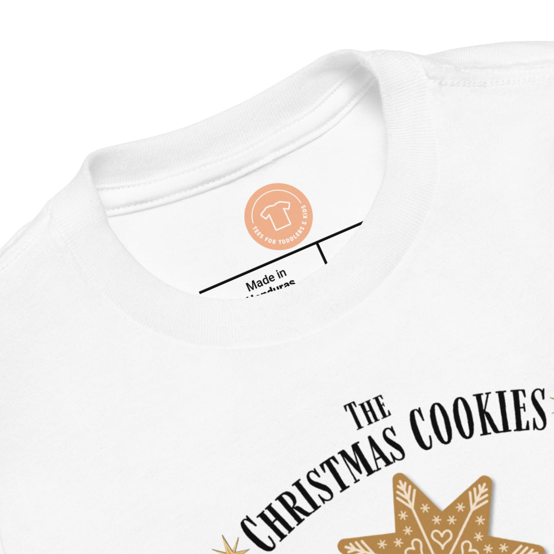 The Christmas Cookies Family Baking Team. Short Sleeve T Shirts For Toddlers And Kids. - TeesForToddlersandKids -  t-shirt - christmas, holidays - the-christmas-cookies-family-baking-team-short-sleeve-t-shirts-for-toddlers-and-kids-1