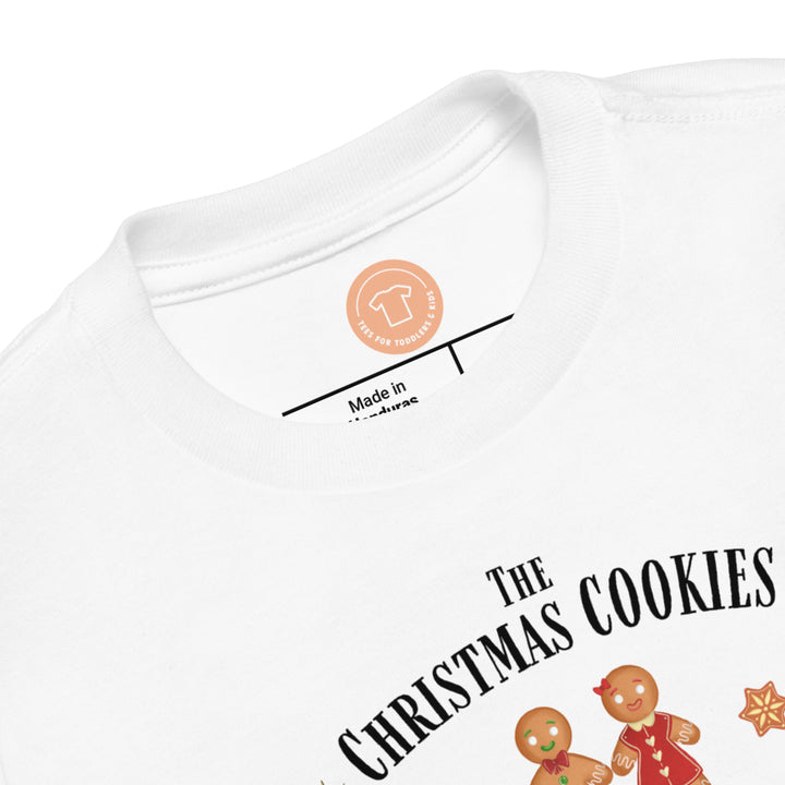 The Christmas Cookies Family Baking Team. Short Sleeve T Shirts For Toddlers And Kids. - TeesForToddlersandKids -  t-shirt - christmas, holidays - the-christmas-cookies-family-baking-team-short-sleeve-t-shirts-for-toddlers-and-kids