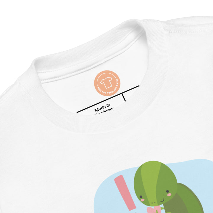 I Iguana. Short Sleeve T-shirt For Toddler And Kids.