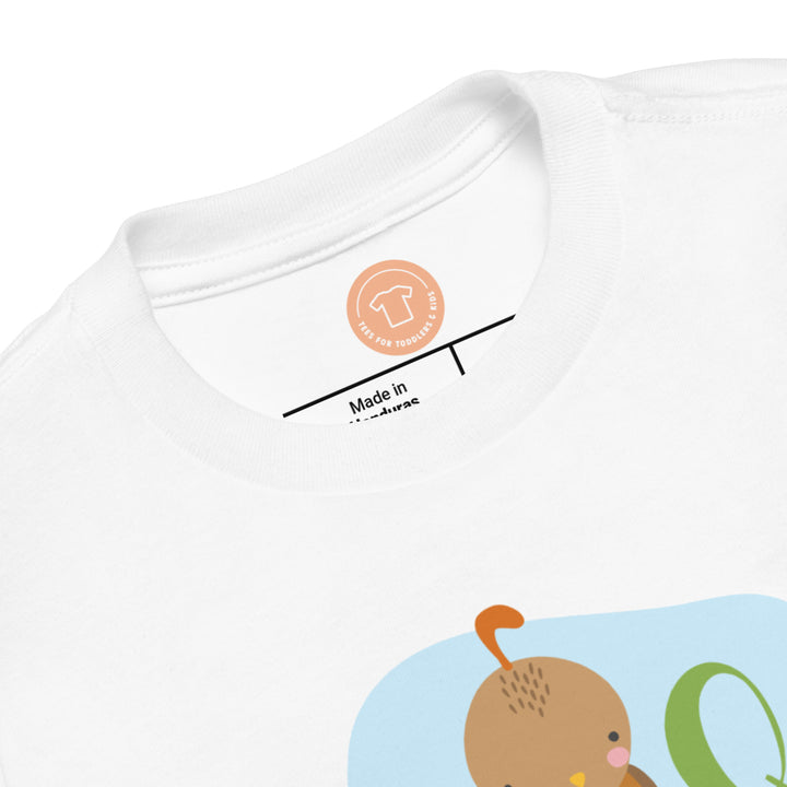 Q Quetzal. Short Sleeve T-shirt For Toddler And Kids.