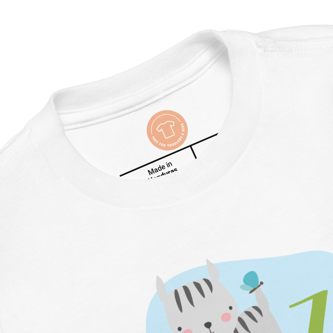 Z Zebra. Short Sleeve T-shirt For Toddler And Kids.