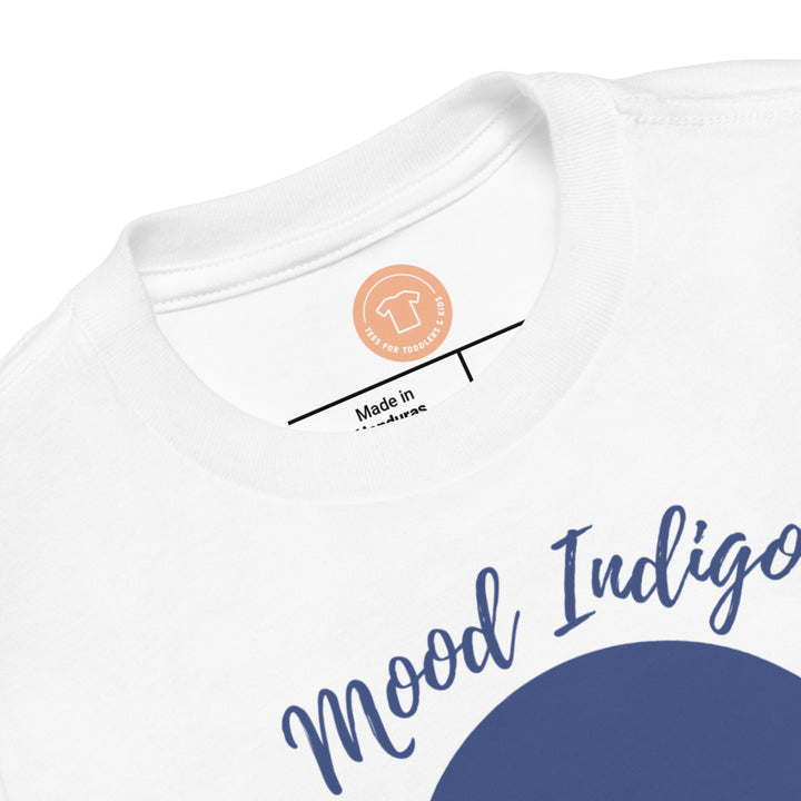Mood Indigo. Short sleeve t shirt for toddler and kids. - TeesForToddlersandKids -  t-shirt - jazz - mood-indigo-short-sleeve-t-shirt-for-toddler-and-kids-the-jazz-series