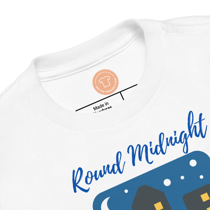 Round midnight II. Short sleeve t shirt for toddler and kids. - TeesForToddlersandKids -  t-shirt - jazz - round-midnight-ii-short-sleeve-t-shirt-for-toddler-and-kids