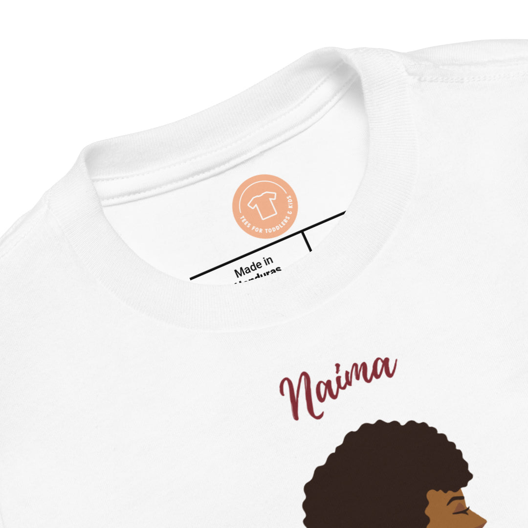 Naima. Short sleeve t shirt for toddler and kids. - TeesForToddlersandKids -  t-shirt - jazz - naima-short-sleeve-t-shirt-for-toddler-and-kids-the-jazz-series