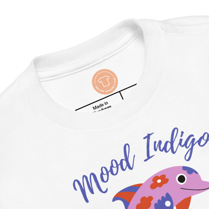 Mood Indigo II. Short sleeve t shirt for toddler and kids. - TeesForToddlersandKids -  t-shirt - jazz - mood-indigo-ii-short-sleeve-t-shirt-for-toddler-and-kids-the-jazz-series