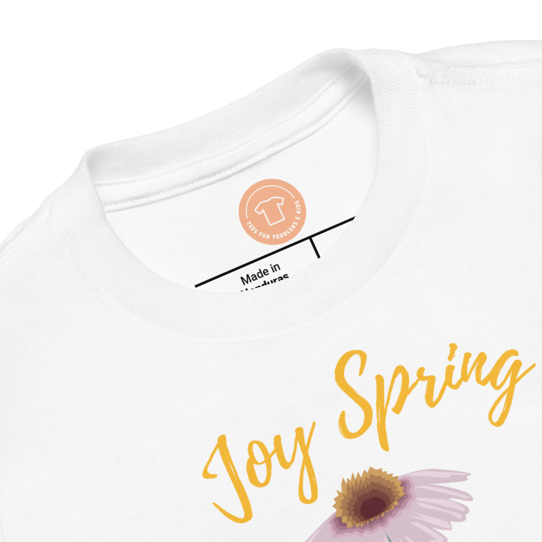 Joy Spring. Short sleeve t shirt for toddler and kids. - TeesForToddlersandKids -  t-shirt - jazz - joy-spring-short-sleeve-t-shirt-for-toddler-and-kids-the-jazz-series