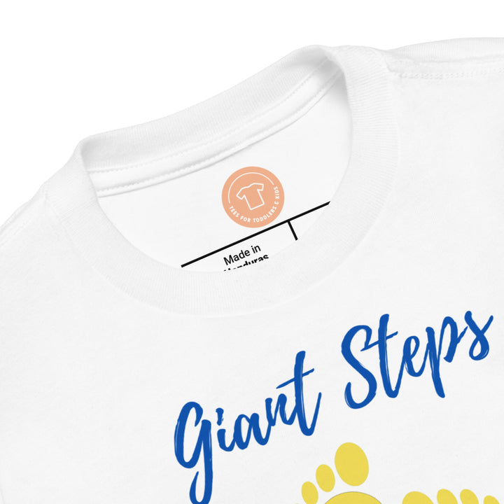 Giant Steps, in yellow. Short sleeve t shirt or toddler and kids. - TeesForToddlersandKids -  t-shirt - jazz - giant-steps-short-sleeve-t-shirt-or-toddler-and-kids-the-jazz-series