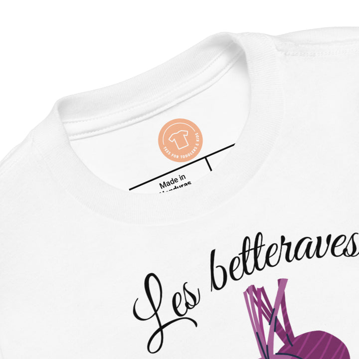 Les Betereaves. Short sleeve t shirt for toddler and kids. - TeesForToddlersandKids -  t-shirt - seasons, summer - les-betereaves-short-sleeve-t-shirt