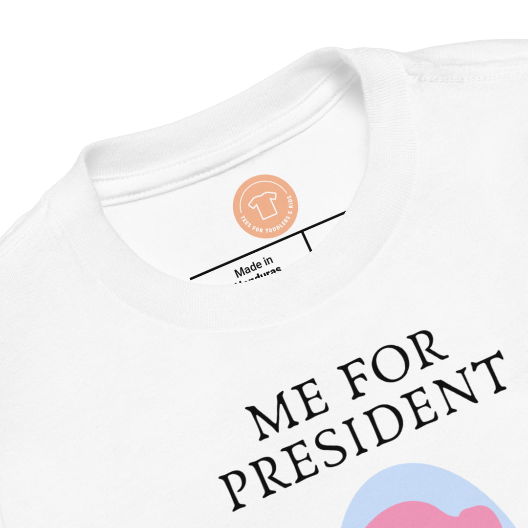 Me for president. Yes we can. Girl power t-shirts for Toddlers and Kids.