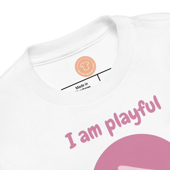 I am playful. Short sleeve t shirt for your toddler and kids. - TeesForToddlersandKids -  t-shirt - positive - i-am-playful-short-sleeve-t-shirt