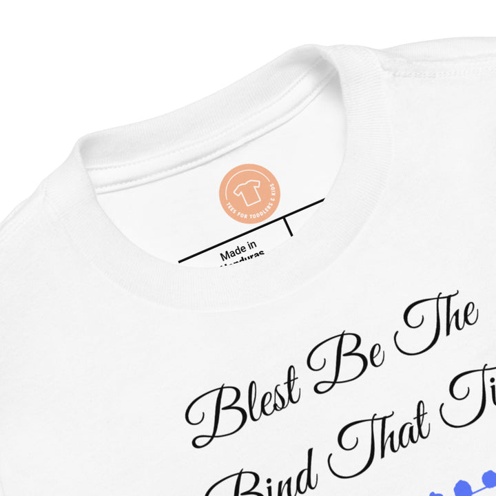 Blest Be The Bind That Tie. Gospel song graphic t shirt for toddlers and kids.