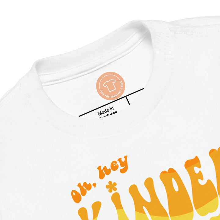 Oh, hey, Kindergarten. Retro Kindergarten t-shirts for toddlers and kids.