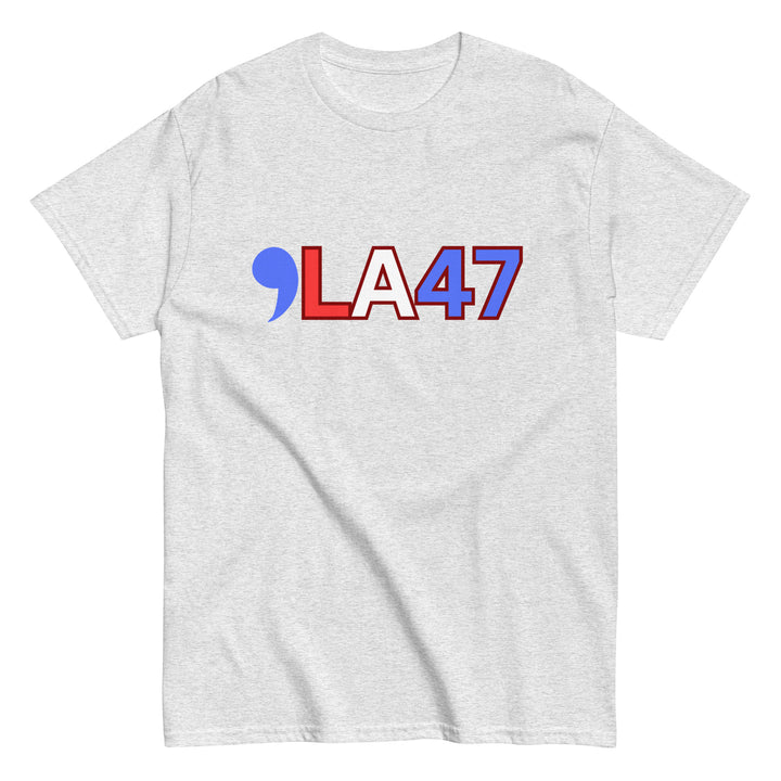 COMMA LA 47 | , LA 47 | Madam President | Code for Kamala | Activist tee | Campaign shirt