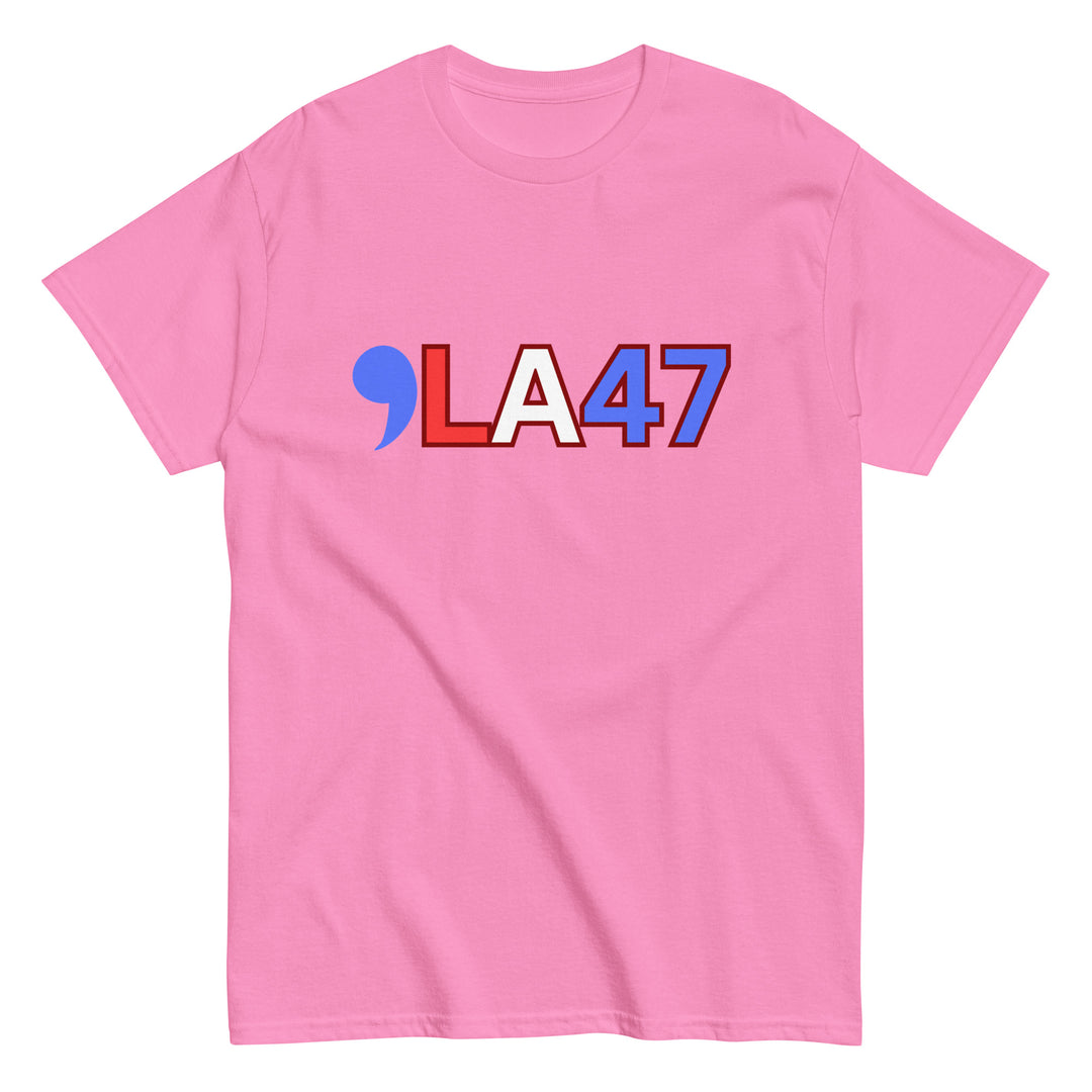 COMMA LA 47 | , LA 47 | Madam President | Code for Kamala | Activist tee | Campaign shirt