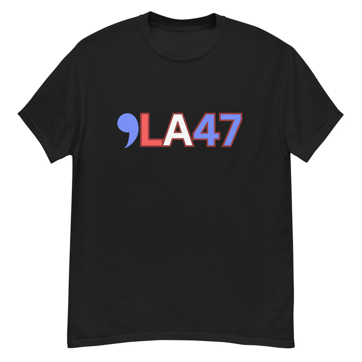 COMMA LA 47 | , LA 47 | Madam President | Code for Kamala | Activist tee | Campaign shirt