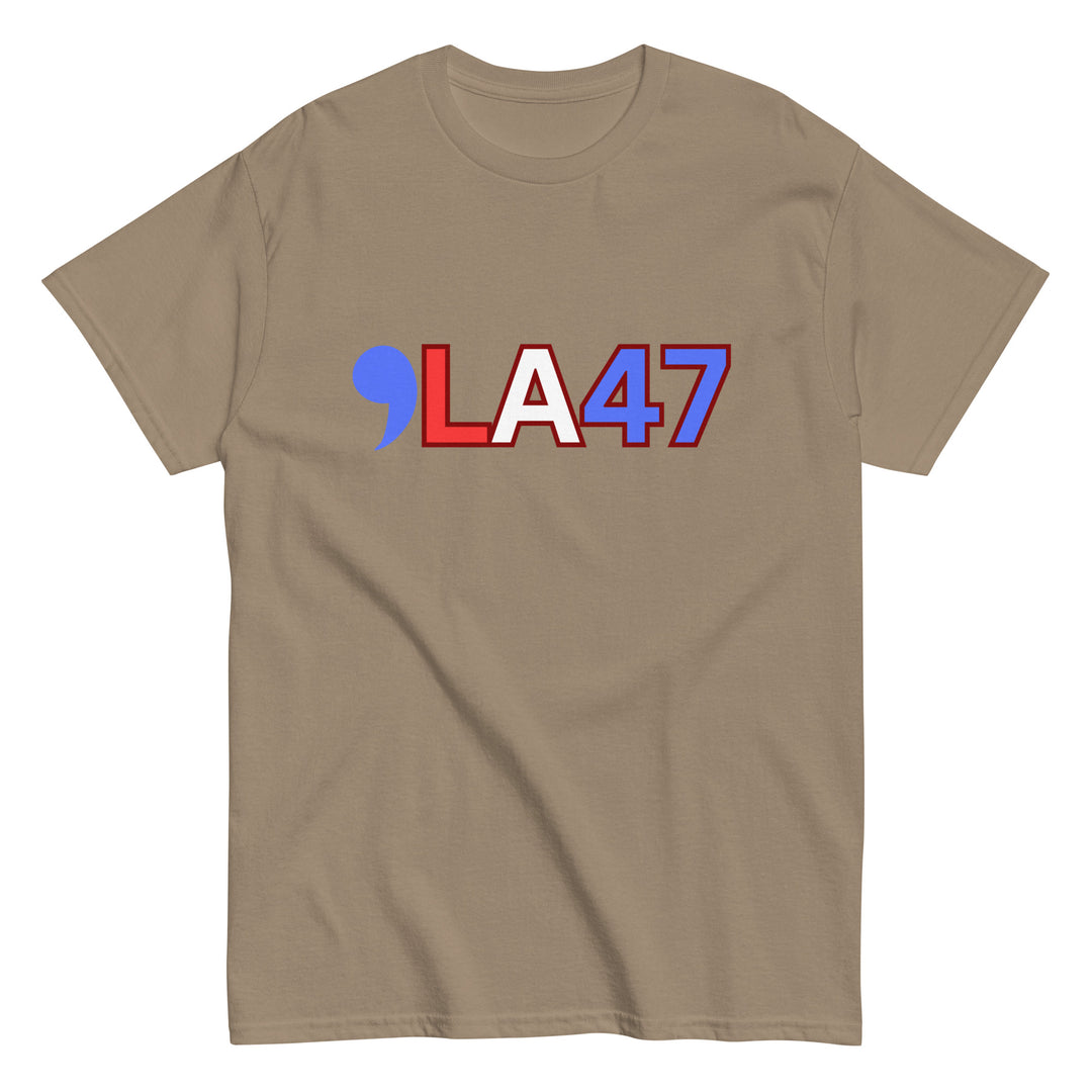 COMMA LA 47 | , LA 47 | Madam President | Code for Kamala | Activist tee | Campaign shirt