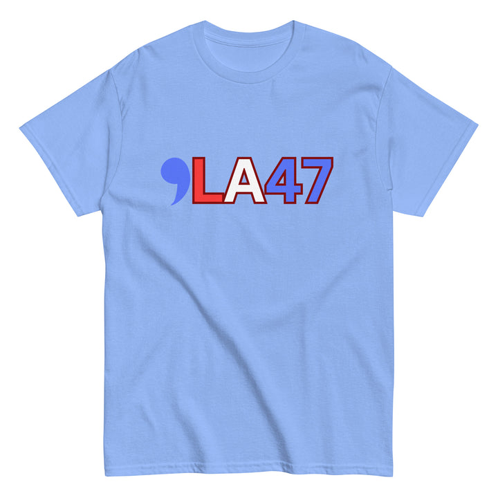 COMMA LA 47 | , LA 47 | Madam President | Code for Kamala | Activist tee | Campaign shirt