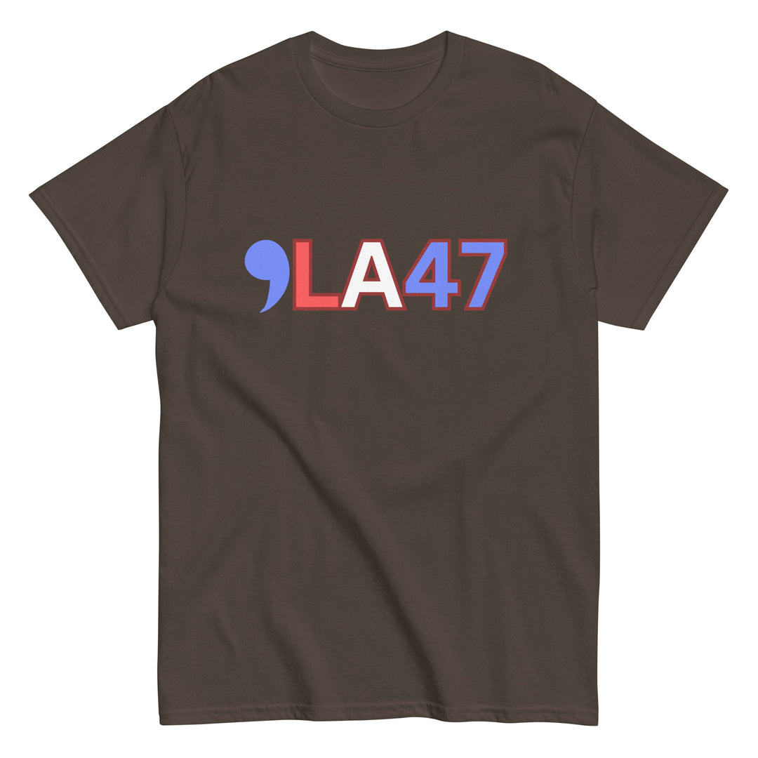 COMMA LA 47 | , LA 47 | Madam President | Code for Kamala | Activist tee | Campaign shirt