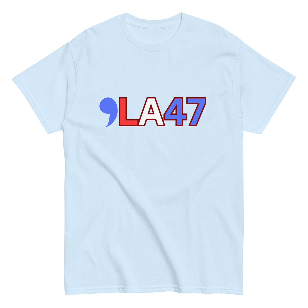 COMMA LA 47 | , LA 47 | Madam President | Code for Kamala | Activist tee | Campaign shirt