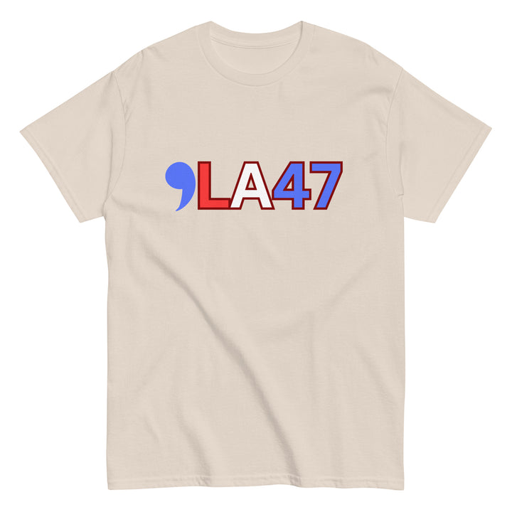 COMMA LA 47 | , LA 47 | Madam President | Code for Kamala | Activist tee | Campaign shirt