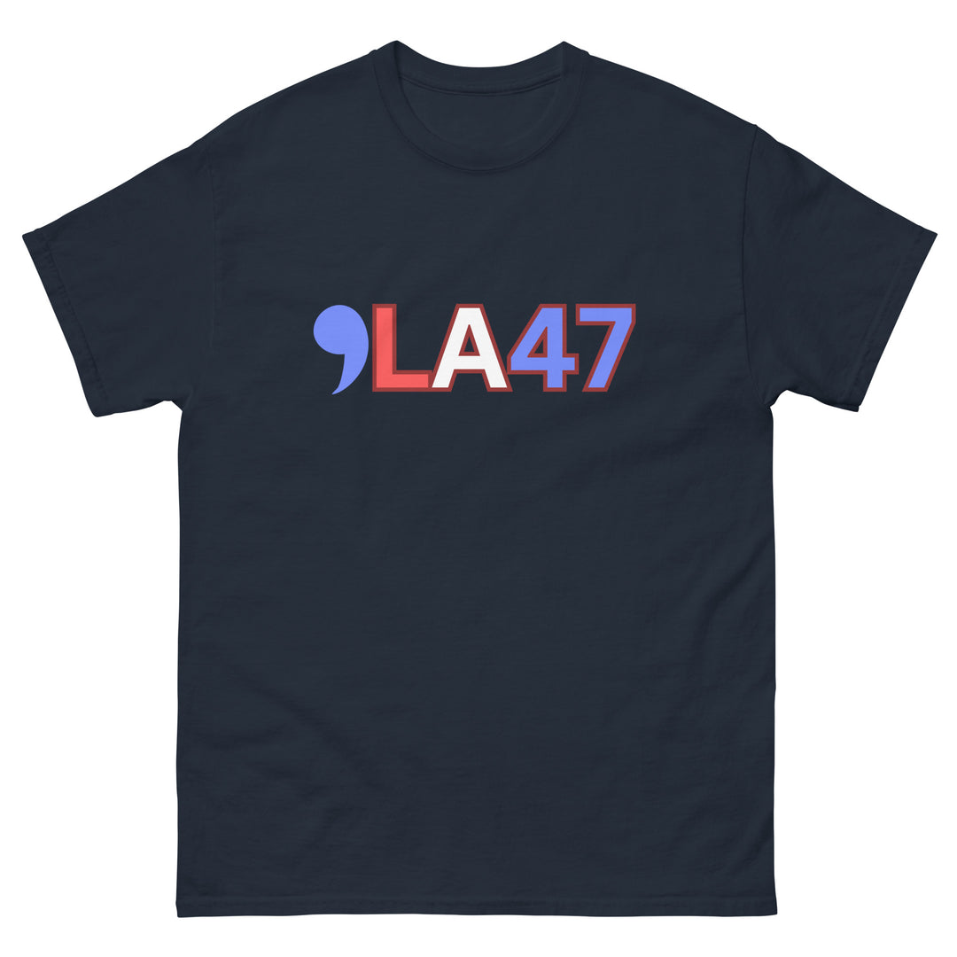 COMMA LA 47 | , LA 47 | Madam President | Code for Kamala | Activist tee | Campaign shirt