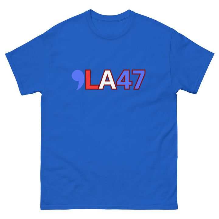 COMMA LA 47 | , LA 47 | Madam President | Code for Kamala | Activist tee | Campaign shirt