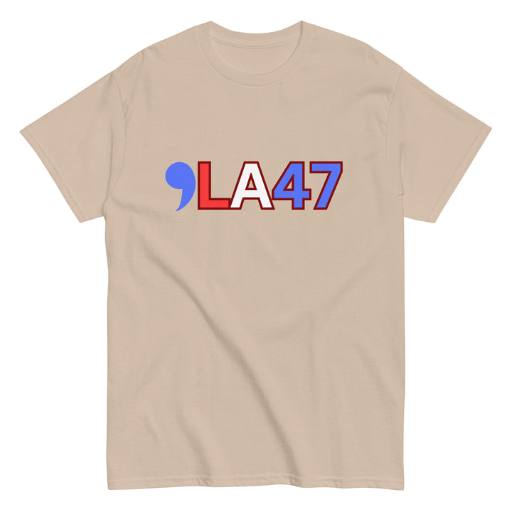 COMMA LA 47 | , LA 47 | Madam President | Code for Kamala | Activist tee | Campaign shirt