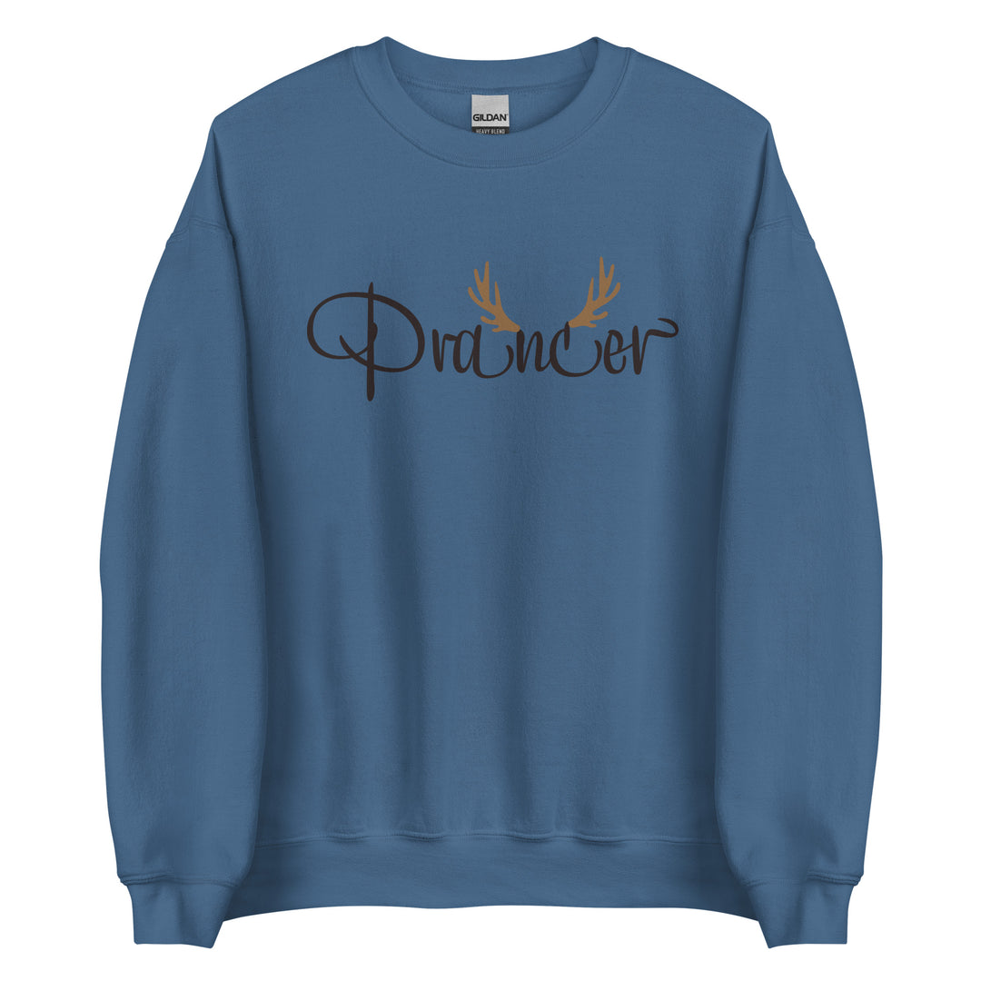 Prancer Christmas sweatshirt