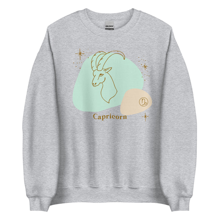 Capricorn Sweatshirt | Capricorn Zodiac Shirt | Capricorn Gifts | Astrology Sweatshirt | Horoscope Shirt | Astrology Shirt | Green