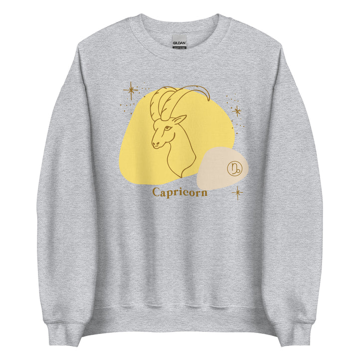 Capricorn Sweatshirt | Capricorn Zodiac Shirt | Capricorn Gifts | Astrology Sweatshirt | Horoscope Shirt | Astrology Shirt  | Yellow