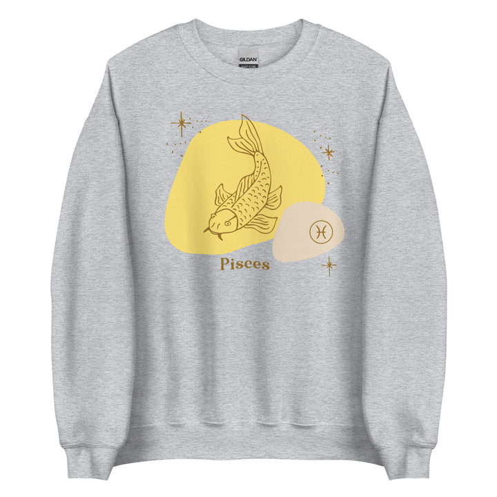 Pisces Sweatshirt | Pisces Zodiac Shirt | Capricorn Gifts | Astrology Sweatshirt | Horoscope Shirt | Astrology Shirt | Yellow