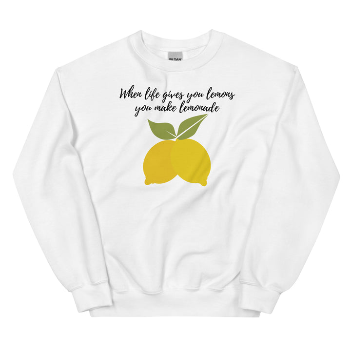 When Life Give You Lemons. Sweatshirts For Women - TeesForToddlersandKids -  sweatshirt - MAMA, sweatshirt, women - when-life-give-you-lemons-unisex-sweatshirt