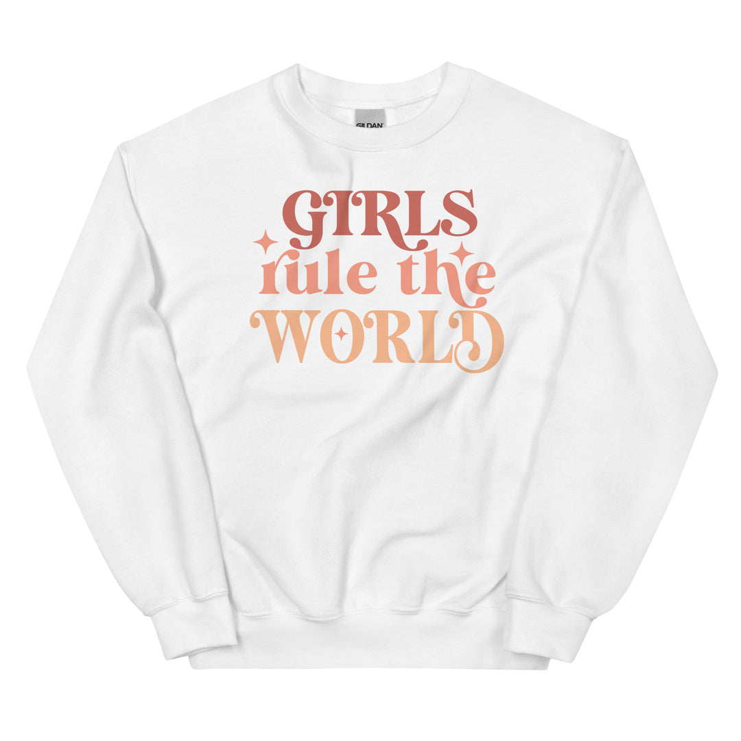 Girls Rule The World. Sweatshirts For Women - TeesForToddlersandKids -  sweatshirt - MAMA, sweatshirt, women - girls-rule-the-world-sweatshirts-for-women