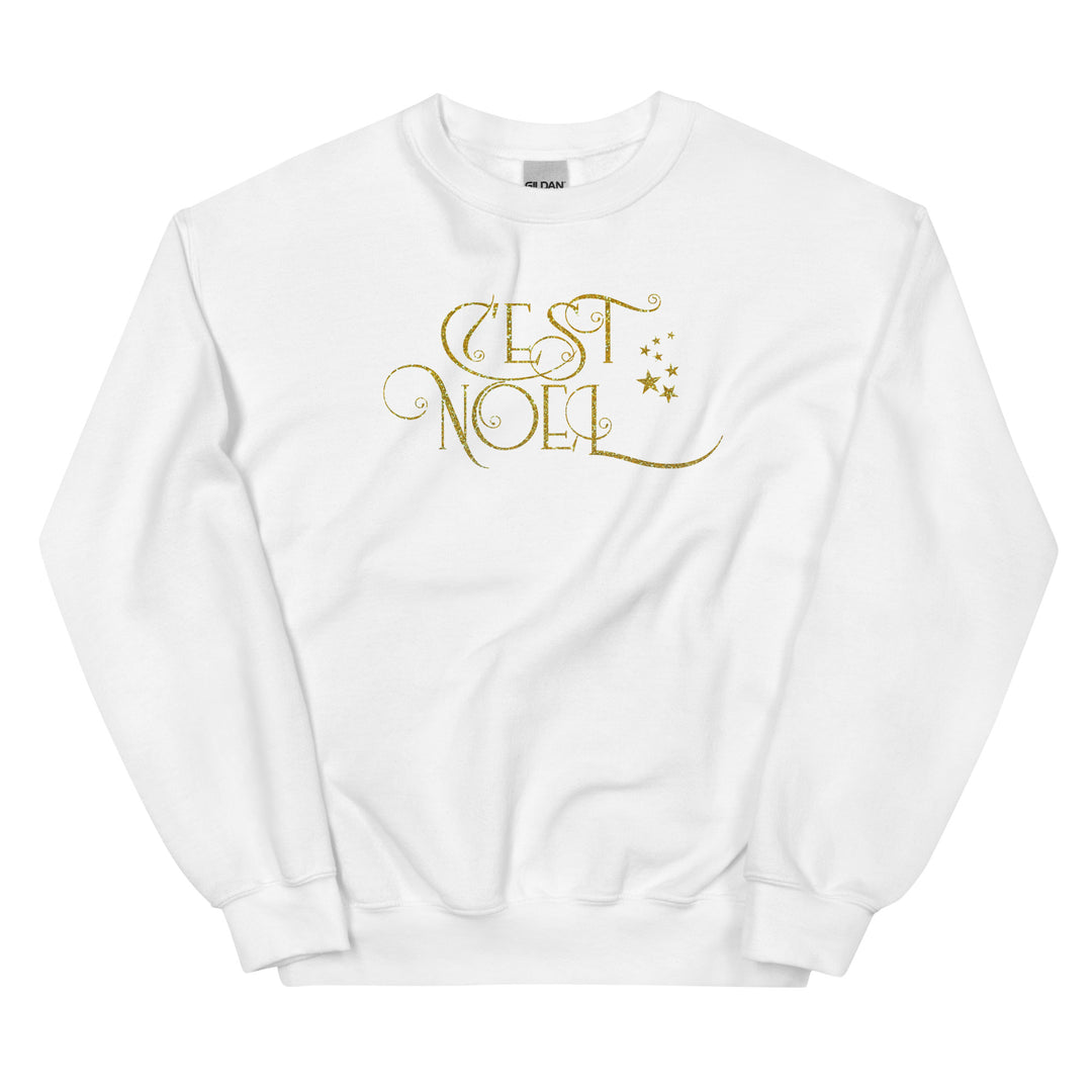 C'est Noel. Sweatshirt or mama. - TeesForToddlersandKids -  sweatshirt - christmas, holidays, women - cest-noel