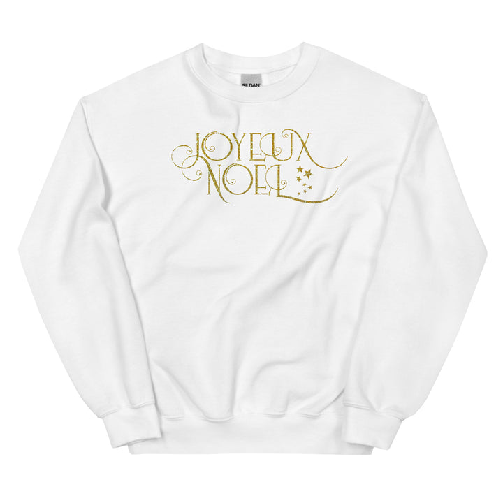 Joyeux Noel. Elegant letters. Sweatshirt for mama. - TeesForToddlersandKids -  sweatshirt - christmas, holidays, women - joyeux-noel-elegant-letters-sweatshirt-for-mama