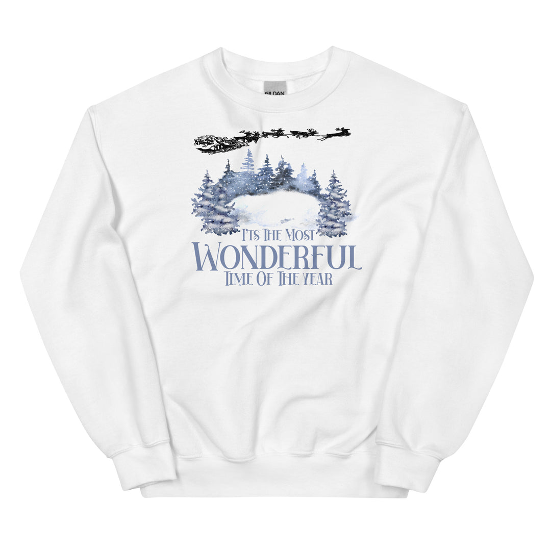 It's the most wonderful time of the year II. Sleigh ride. Sweatshirt for mama. - TeesForToddlersandKids -  sweatshirt - christmas, holidays, women - its-the-most-wonderful-time-of-the-year-ii-sleigh-ride-sweatshirt-for-mama