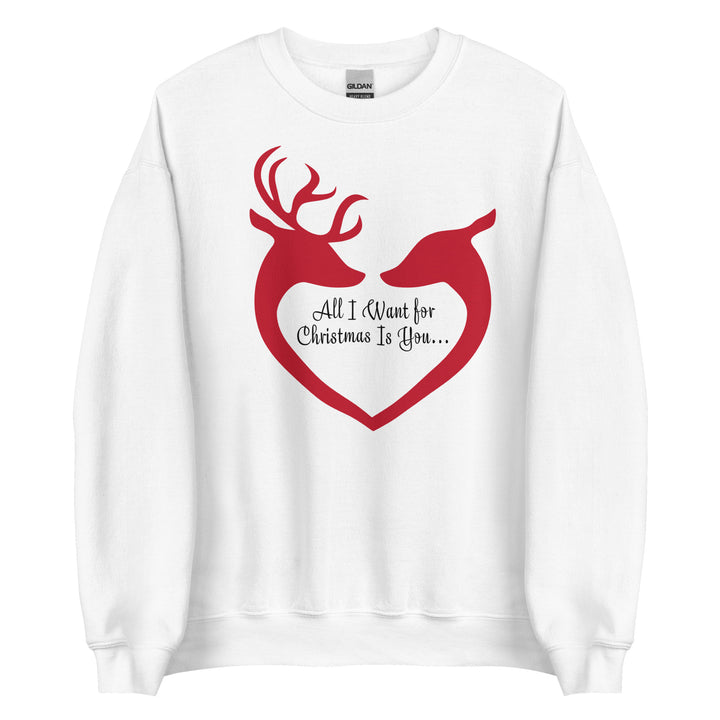 All I Want for Christmas is You. Mariah Carey. Merry Christmas Sweatshirt