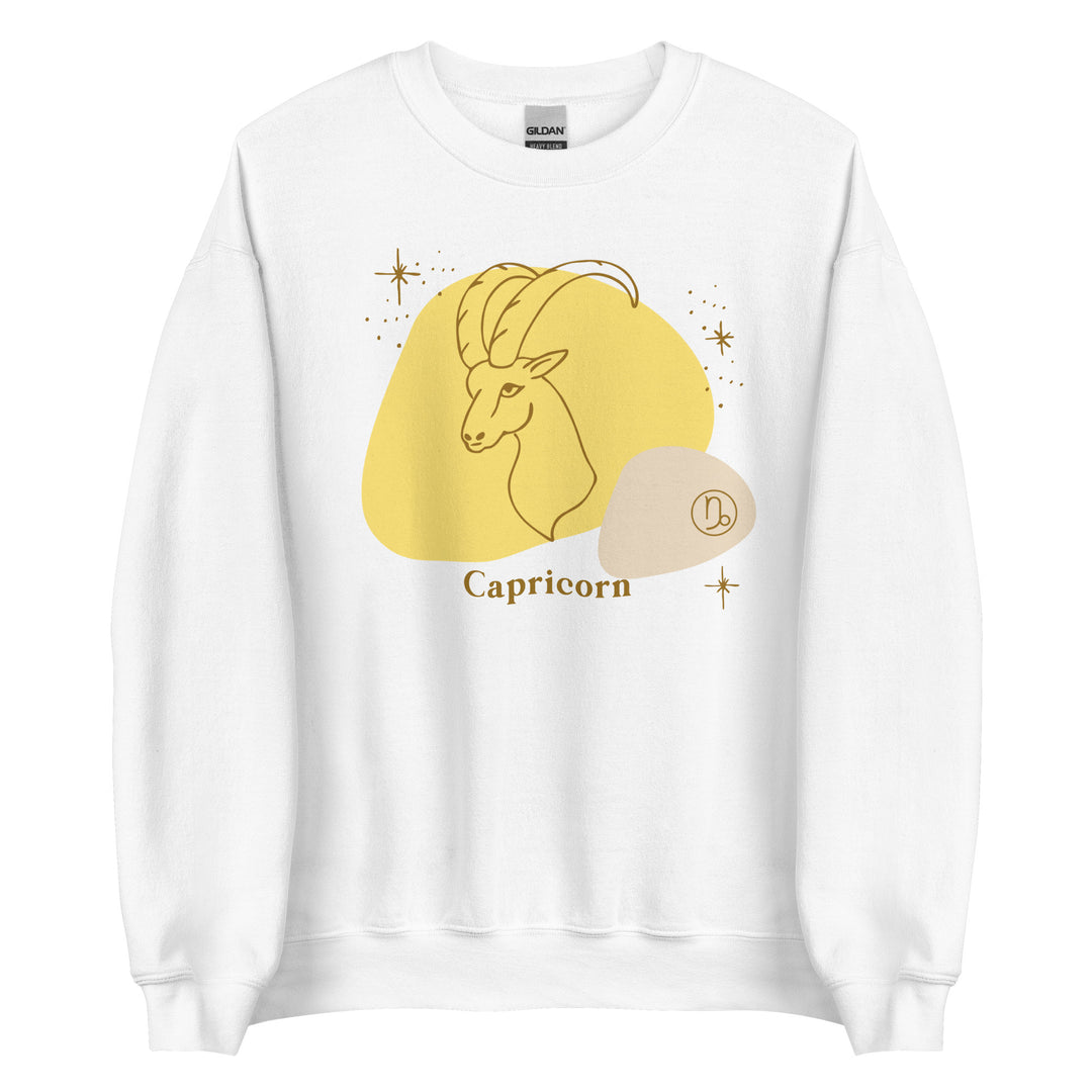 Capricorn Sweatshirt | Capricorn Zodiac Shirt | Capricorn Gifts | Astrology Sweatshirt | Horoscope Shirt | Astrology Shirt  | Yellow