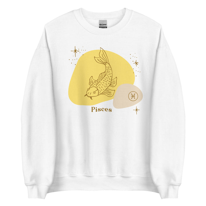 Pisces Sweatshirt | Pisces Zodiac Shirt | Capricorn Gifts | Astrology Sweatshirt | Horoscope Shirt | Astrology Shirt | Yellow