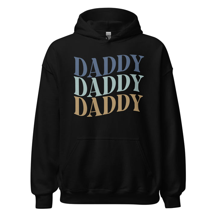 Daddy. Daddy. Daddy. In wave letters | Father’s Day | DAD gift | DAD hoodie | Dad sweatshirt