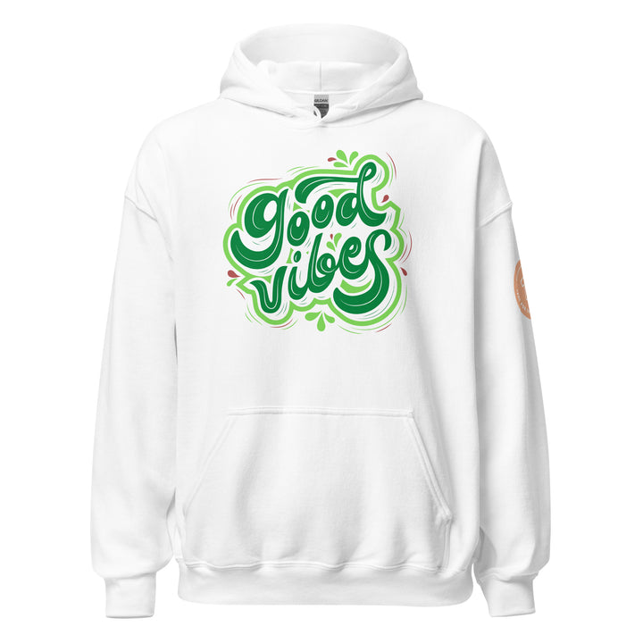 Good Vibes Green. Hoodie for Women - TeesForToddlersandKids -  hoodie - hoodie, mama, women - good-vibes-green-hoodie-for-women