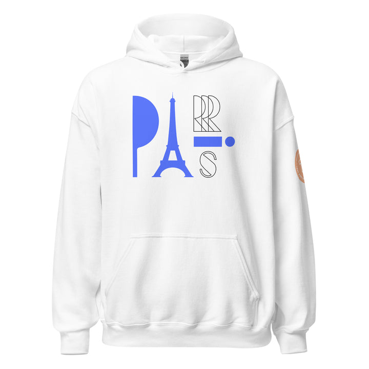 Paris Letters. Hoodie for Women - TeesForToddlersandKids -  hoodie - hoodie, mama, women - paris-letters-hoodie-for-women-1