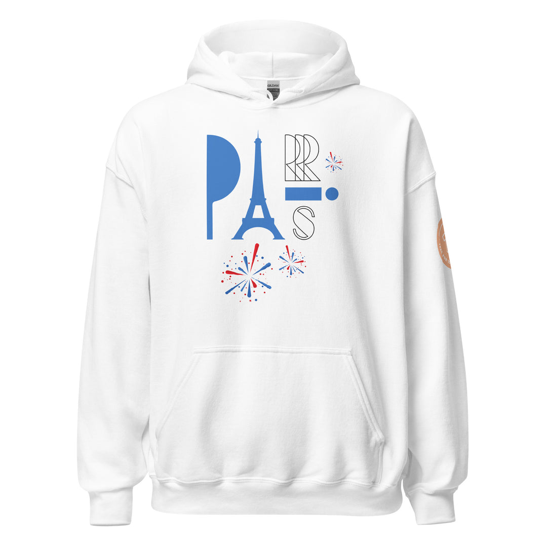 PARIS Letters. Hoodie for Women - TeesForToddlersandKids -  hoodie - hoodie, mama, women - paris-letters-hoodie-for-women