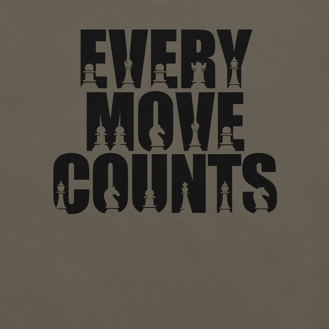 Every Move Counts | Board game shirt | Chess game gift | Chess lover shirt | wizard gift | Chess gifts