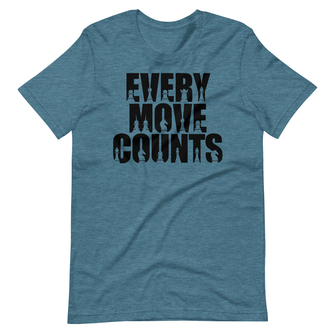 Every Move Counts | Board game shirt | Chess game gift | Chess lover shirt | wizard gift | Chess gifts