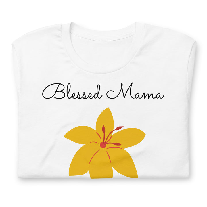 Blessed mama of four legged and two legged. T-shirt  for a multi-tasking mother.