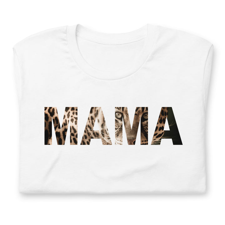 MAMA, in leopard letters. A perfect tee for mama.